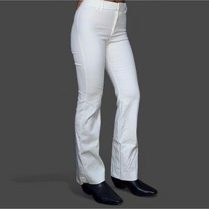 Zara Cream High-Waisted Trousers